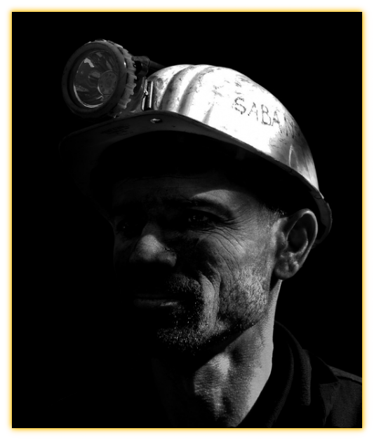 Picture of a miner